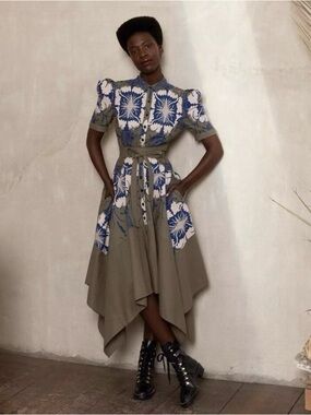 Making the Cut Season 2 Episode
1 Winning Look Gary's Self-Tie
Dress